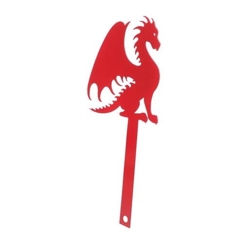 UPKOCH Mailbox-flag Deko Flag Zum Ersetzen Des Postfachs Briefkastenaufsatz Rot Eisen von UPKOCH