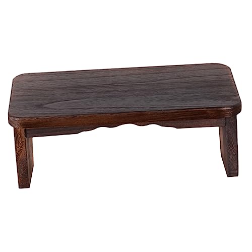 UPKOCH Meditationsbank Kniender Hocker Kniender Sitzhocker Drinnen Falten Tragbar Ergonomisch Hocker Zum Sitzen Kissen Erwachsene Kniestuhl Faltbar Hocker Holz Hölzern Kaffee von UPKOCH