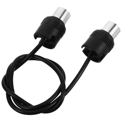 UPKOCH Midi Kabel Pin Male zu Male Stabile Übertragung für Elektronische Klaviere Synthesizer Audio Interfaces und Drums mit Geradem und Gewinkeltem Stecker Vielseitig Einsetzbar von UPKOCH