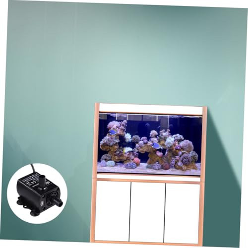UPKOCH Mini USB Wasserpumpe Geräuscharme Wasserdichte Tauchpumpe für Aquarien Kabel Kompakte Zirkulationspumpe für Kaltes Wasser im Fischbecken und Zimmerbrunnen von UPKOCH