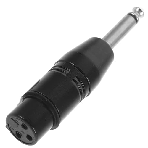 UPKOCH Mono Xlr Adapter Robuste Pin Audio Verbindung für Mikrofone und Stereo Geräte Einfach zu Bedienen Leicht und Tragbar Klangklarheit Zuverlässiger Schutz von UPKOCH