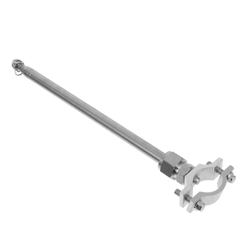 UPKOCH Motorrad Flagpole Halterung Verstellbare Höhe für Rücksitz Tragbarer Robuster Fahnenmast für Verschiedene Motorradmodelle von UPKOCH