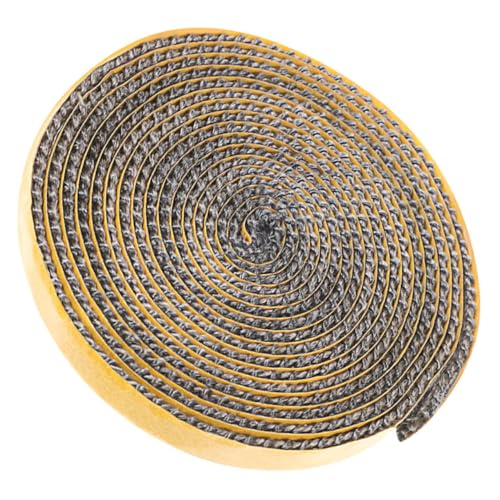 UPKOCH Ofendichtschnur mit Selbstklebendem Fiberglasband Hitzebeständige Türdichtung für Kaminofen und Pelletöfen Flaches Dichtungsband für Effiziente Wärmedämmung von UPKOCH