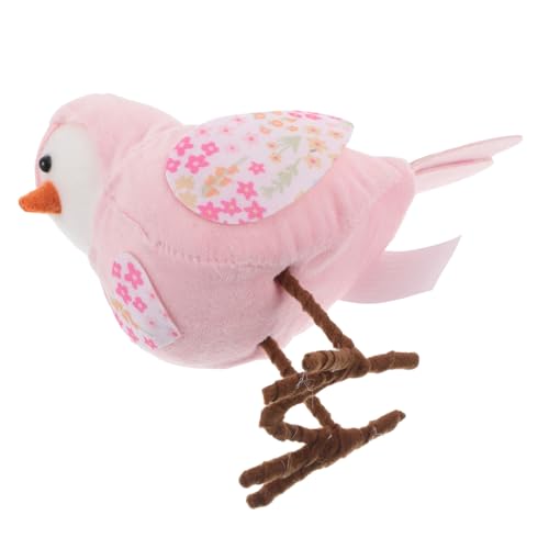 UPKOCH Ostervogel-Ornamente frühlingsdeko Geschenkidee Ostern Plüschvogelspielzeug gefälschtes Vogelmodell Vogel-Kuchen-Deckel Vogel Christbaumschmuck Miniaturvögel zum Basteln Eisen Rosa UPKOCH Ostervogel-Ornamente frühlingsdeko Geschenkidee Ostern Plüschvogelspielzeug gefälschtes Vogelmodell Vogel-Kuchen-Deckel Vogel Christbaumschmuck Miniaturvögel zum Basteln Eisen Rosa von UPKOCH