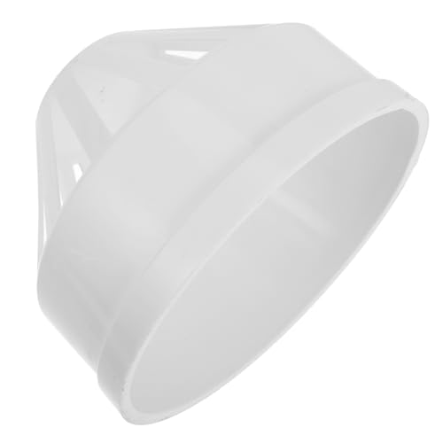 UPKOCH Outdoor Abluftventil Abdeckung PVC Regenfeste Entlüftungshaube für Dunstabzugshauben Einfache Installation für Küchen und Lüftungssysteme Wetterbeständiges und Langlebiges Material von UPKOCH
