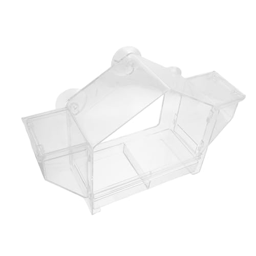 UPKOCH Outdoor -fenstervogelfutterlieber Sittichkäfig Fenster Birdfeeder Saugnapf-Fenster-vogelhäuschen Behälter Für Vogelfutter Futterautomaten Für Vögel Transparent Plastik UPKOCH Outdoor -fenstervogelfutterlieber Sittichkäfig Fenster Birdfeeder Saugnapf-Fenster-vogelhäuschen Behälter Für Vogelfutter Futterautomaten Für Vögel Transparent Plastik von UPKOCH