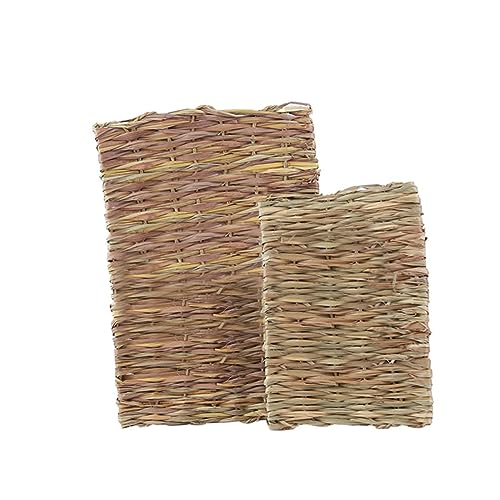 UPKOCH Pet Nest aus Natürlichem Schilfrohr Gewebte Strohmatte als Bequeme Kuscheldecke und Zahnpflege für Hamster Kaninchen Meerschweinchen und Kleine Nager Atmungsaktiv und Langlebig UPKOCH Pet Nest aus Natürlichem Schilfrohr Gewebte Strohmatte als Bequeme Kuscheldecke und Zahnpflege für Hamster Kaninchen Meerschweinchen und Kleine Nager Atmungsaktiv und Langlebig von UPKOCH