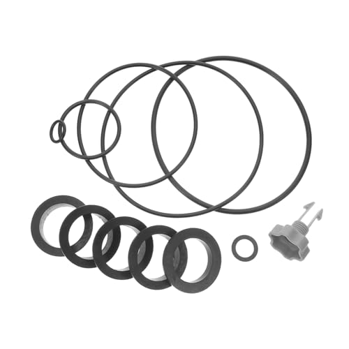 UPKOCH Pool Pump Dichtungsringe PVC Gasket Kit für Sandfilterpumpe Poolfilter Ersatzteile Robust Kompatibel mit Intex Schwimmbad von UPKOCH