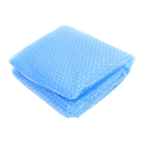 UPKOCH Poolabdeckung Schaum Isolierung aufblasbarer Pool Poolblase Pools schwimmbadabdeckung Schwimmbeckenabdeckung Pool-Schutzabdeckung aufblasbare Pool-Luftpolsterabdeckung Sport Blue von UPKOCH