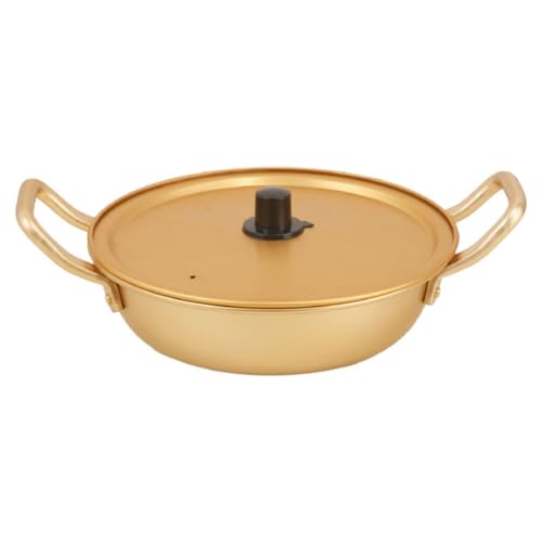 UPKOCH Ramen-topf Aus Aluminium Mit Deckel Für Instant-nudeln Suppen Und Eintöpfe Leicht Schnell Erhitzend Für Camping Und Picknicks Pflegeleicht Und Vielseitig Einsetzbar von UPKOCH