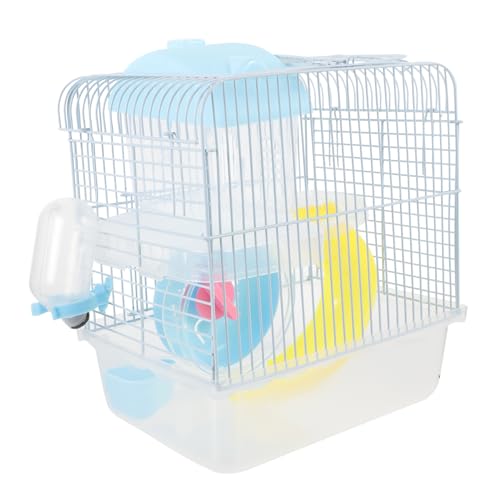 UPKOCH Rattenkäfig für Hamster im Schloss Design Sicherer und Geräumiger Käfig für Zwerghamster und Entspannen von UPKOCH