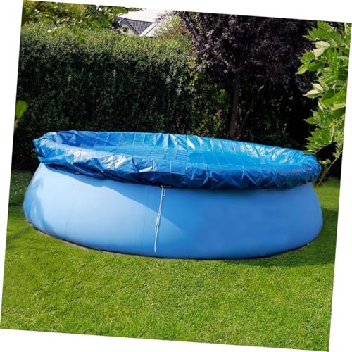 UPKOCH Runde Poolabdeckung Durchmesser wasserdichte Staubdichte Schwimmbeckenabdeckung für Aufblasbare und Frame Pools Blauer Regenschutz Universeller Pools Schutz UPKOCH Runde Poolabdeckung Durchmesser wasserdichte Staubdichte Schwimmbeckenabdeckung für Aufblasbare und Frame Pools Blauer Regenschutz Universeller Pools Schutz von UPKOCH