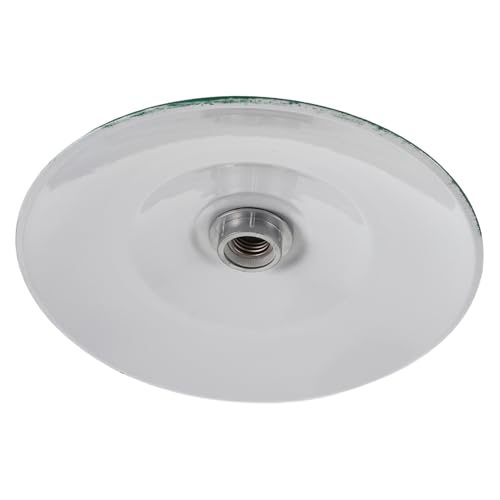UPKOCH Rustikaler Emaille Lampenschirm Runde Wetterfeste Abdeckung für Deckenlampen Outdoor Lampengehäuse Schutz für Pergola Garten Terrasse von UPKOCH