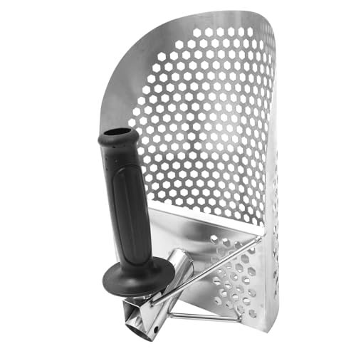 UPKOCH Sand Beach Scoop Sandsieb für Metalldetektoren Leichtes Design Robust für Schatzsuche und Archäologie von UPKOCH