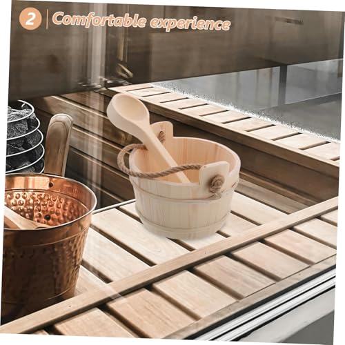 UPKOCH Sauna holzeimer mit Natürlichem Kiefernholz Saunakübel Set Inkl Holzkelle für Aufguss und Dampfbad Vielseitig Verwendbar Entspannend Langlebig und Sicher UPKOCH Sauna holzeimer mit Natürlichem Kiefernholz Saunakübel Set Inkl Holzkelle für Aufguss und Dampfbad Vielseitig Verwendbar Entspannend Langlebig und Sicher von UPKOCH