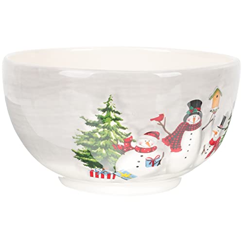 UPKOCH Schneemann Müslischale Eisbecher Nudelschüssel Müslischalen Soba-schüssel Snack-schüssel Brei Schüssel Nudelschalen Futternapf Keramik Weihnachtsschneemann Multifunktion UPKOCH Schneemann Müslischale Eisbecher Nudelschüssel Müslischalen Soba-schüssel Snack-schüssel Brei Schüssel Nudelschalen Futternapf Keramik Weihnachtsschneemann Multifunktion von UPKOCH
