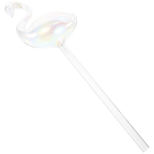 UPKOCH Schwanenbewässerungsvorrichtung Bewässerungskugeln für Pflanzen im Freien Kugeln bewässern Anlage drinnen selbstbewässernde Kugeln Selbstbewässernder Pflanzeinsatz Glas Transparent von UPKOCH