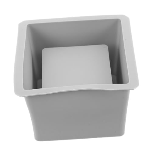 UPKOCH Silikonform Beton Blumentopf Duallayer Pflanzgefäß DIY Sukkulenten Topf Gipsformen Wiederverwendbar Garten Dekoration von UPKOCH