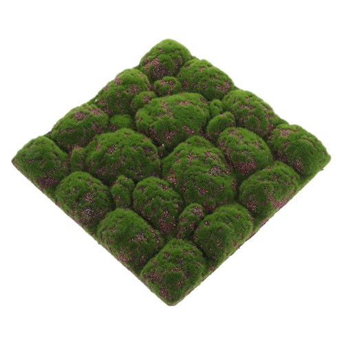 UPKOCH Simulierte Moosschaumplatte Deko Moos-Gras-Wand Simulation Grüne Pflanze Wandkunst Für Zimmerpflanzen Künstliche Moosfelsen Moos Kunst Green von UPKOCH