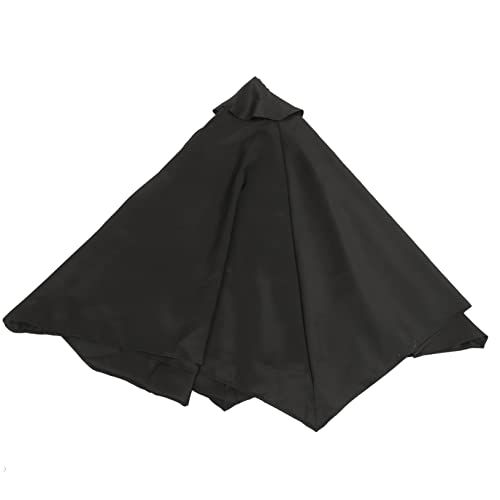 UPKOCH Sonnenschirmtuch Terrassenschirme im Freien groß Ersatz Regenschirm Winddicht Teile extra UV Ersatzdach Ersatz-Schirmbezug Parasol -Baldachinersatz Polyester Schwarz von UPKOCH