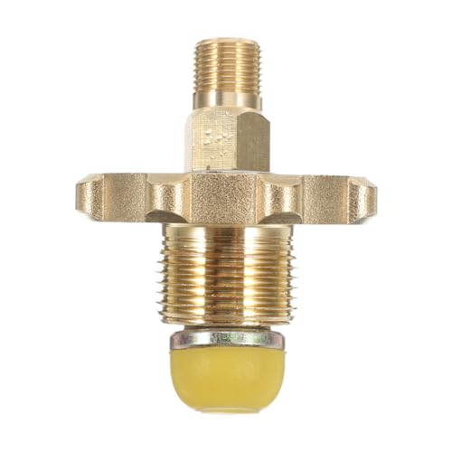 UPKOCH Tank Adapter für Gaskartuschen Universeller Messing Zuverlässige Verbindung für Campingkocher und Heizgeräte Langlebig und Sicher von UPKOCH