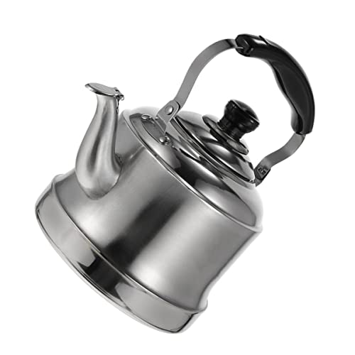 UPKOCH Tee Flacher Outdoor-Griff Camping Campaing Multifunktional Heiß Wandern Machen Ganzstahl-Infuser-Behälter Herdplatte Wärme Kaffeezubehör Anti-Vintage-Herdplatten zum von UPKOCH