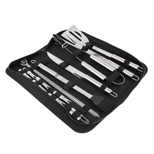 UPKOCH Teiliges BBQ Grillset aus Edelstahl mit Rostschaufel Grillgabel Öl Pinsel und BBQ Zubehör Robust Langlebig Leicht und Handlich für Outdoor Grillpartys mit Freunden und Familie UPKOCH Teiliges BBQ Grillset aus Edelstahl mit Rostschaufel Grillgabel Öl Pinsel und BBQ Zubehör Robust Langlebig Leicht und Handlich für Outdoor Grillpartys mit Freunden und Familie von UPKOCH