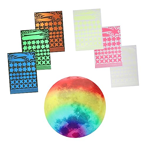 UPKOCH Teiliges Nachtlicht Wandsticker mit Fluoreszierenden Mond und Sternen Selbstklebend für Kinderzimmer Decke Dekorative Leuchtaufkleber zur Sicheren und Kreativen Raumgestaltung UPKOCH Teiliges Nachtlicht Wandsticker mit Fluoreszierenden Mond und Sternen Selbstklebend für Kinderzimmer Decke Dekorative Leuchtaufkleber zur Sicheren und Kreativen Raumgestaltung von UPKOCH