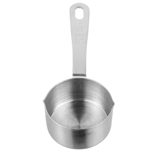 UPKOCH Teppanyaki-löffel Aus Edelstahl Messlöffel Soßen- Kaffee- Und Butterwärmer Für Die Küche Einfach Zu Verwenden von UPKOCH
