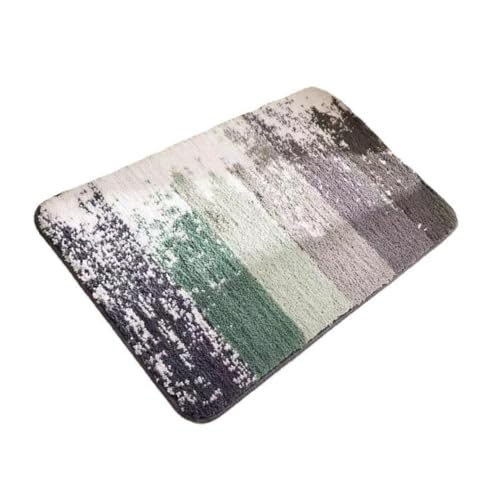 UPKOCH Teppich Ausschöpfen Weiß Badvorleger Beleg Plüsch Einstiegsmatte Innen Waschbar Im Freien Teppiche Für Wohnzimmer Outdoor-Teppich Outdoor's Toormat Badezimmermatte Grau Polyester von UPKOCH
