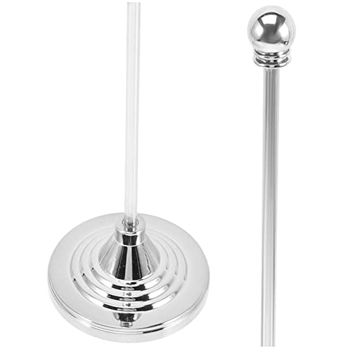 UPKOCH Büro Flaggenhalter für Tisch Stabiler Desktop Fahnenmast Metall mit Rundem Sockel für Innenräume Langlebig und Verschleißfest von UPKOCH