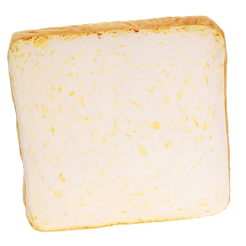UPKOCH Toast Brot Haustier Sitzkissen Abnehmbares Waschbares Plüsch Hundebett und Katzenmatratze Elastischer Schwammkern Bequemes Schlaf und Spielpolster für Kleine Hunde und Katzen von UPKOCH