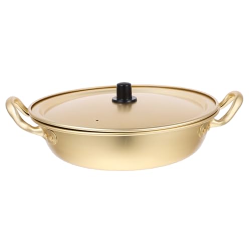 Instant-Nudeltopf Kochgeschirr Kocher Instant-Nudeln Kochtopf Ramen-Topf Mit Griffen Nudeltopf Mit Sieb Große Luftdichte Ramen-Nudel-Warmhaltetöpfe Aluminiumlegierung von UPKOCH