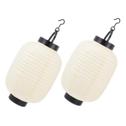 UPKOCH Faltbare japanische Laterne aus Papier, 2 Stück, für Außendekoration, traditioneller Stil, mit Licht, 29 x 15 cm, perfektes Geschenk für japanische Partys UPKOCH Faltbare japanische Laterne aus Papier, 2 Stück, für Außendekoration, traditioneller Stil, mit Licht, 29 x 15 cm, perfektes Geschenk für japanische Partys von UPKOCH