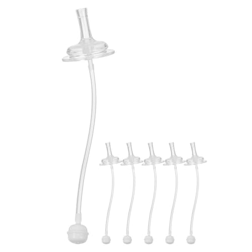 UPKOCH 6er Set Breite öFfnung Sippy Cup Ersatzteile Silikon Trinkhalme FüR Babyflaschen Wiederverwendbar Auslaufsicher SpüLmaschinenfest UPKOCH 6er Set Breite öFfnung Sippy Cup Ersatzteile Silikon Trinkhalme FüR Babyflaschen Wiederverwendbar Auslaufsicher SpüLmaschinenfest von UPKOCH