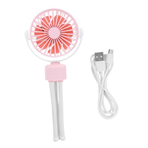 UPKOCH USB Tischventilator mit Flexiblem Stativ Tragbarer Wiederaufladbarer Mini Handventilator für Kinderwagen und Outdoor Aktivitäten Leise und Langlebig Geschwindigkeiten von UPKOCH