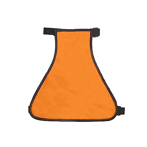 UPKOCH Wasserdichter Hunderegenmantel für Kleine Haustiere Verstellbare Regenjacke mit Bauchabdeckung und Bequem für Regnerische Orange S von UPKOCH