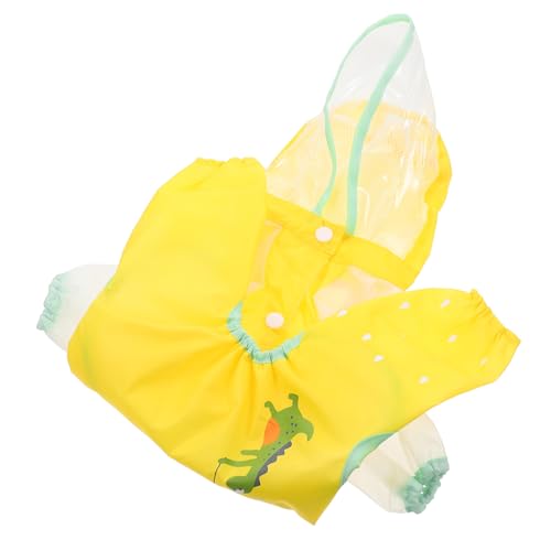 UPKOCH Wasserdichter Hunderegenmantel mit Kapuze Ganzkörper Schutz für Kleine und Mittelgroße Hunde Einfach Anzuziehen Modisch für Regnerische Tage und Sicheres Gassigehen UPKOCH Wasserdichter Hunderegenmantel mit Kapuze Ganzkörper Schutz für Kleine und Mittelgroße Hunde Einfach Anzuziehen Modisch für Regnerische Tage und Sicheres Gassigehen von UPKOCH