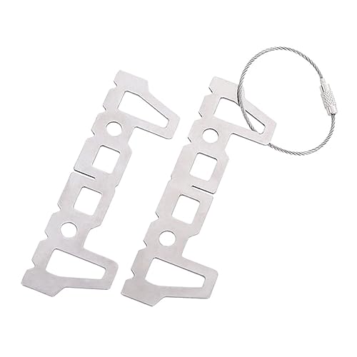 UPKOCH Widerstandsfähiger Alkoholbrenner Ständer mit Rutschfestem Wok Halter Tragbarer Camping Herd Halter Stabiler Outdoor Ofen Ständer Wiederverwendbar Vielseitig für Picknick und von UPKOCH