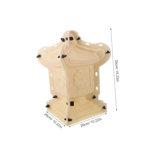 UPKOCH Wiederverwendbare Pagodenform aus Kunststoff Wetterfest Ergonomisch für Einfache Handhabung Detailreiche Chinesische Gartenlaterne DIY Steinfigur für Außenbereich UPKOCH Wiederverwendbare Pagodenform aus Kunststoff Wetterfest Ergonomisch für Einfache Handhabung Detailreiche Chinesische Gartenlaterne DIY Steinfigur für Außenbereich von UPKOCH