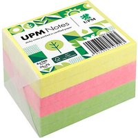 UPM Notes Brilliantmix Haftnotizen doppelte Haftung farbsortiert, 6 Blöcke von UPM Notes