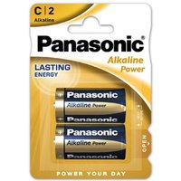 Panasonic Alkaline Power Batterie 2x R14 (c) / 1,5 v von UPMANN