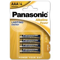 Aaa Micro Alkaline Power 1,5V Batterie 4er Blister - Panasonic von Panasonic