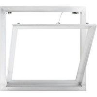 Revisionsklappe Alu-Star Rahmen-Set für 12,5 mm Einlage 300x300 mm Revision Wartungstür Wartungsklappe Wartung Reinigungsklappe Wartungsöffnung von UPMANN