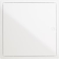 Upmann - Revisionstür Softline Vierkantverschluss Stahl weiß RAL9016 250x250 mm von UPMANN