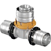 Uponor Press-T-Stück 1014923 16x20 x 16 mm, reduziert, Messing verzinnt Uponor Press-T-Stück 1014923 16x20 x 16 mm, reduziert, Messing verzinnt von UPONOR