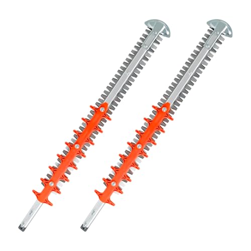 24 Zoll Heckenscherenmesser Set kompatibel mit S tihl HS81, HS82, HS86, HS87, HSA94, ersetzt 4237 710 6051 - Set mit 2 Klingen von UPOW