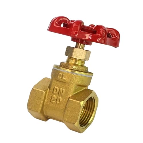 1/2 "3/4" 1'' Innengewinde auf Innengewinde Zweiwege-Messing-Schieber DN15 20 25 Wasserventil-Umschaltventil Innengewinde-Schieber(DN32,Heavy) von UPQQBZFZD