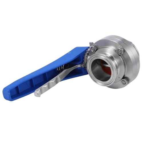 1-1/2 Zoll 38 mm SS304 Edelstahl Sanitär 1,5 Zoll Tri-Clamp Absperrklappe Quetschauslöser for selbstgebraute Milchprodukte 1-1/2 Zoll 38 mm SS304 Edelstahl Sanitär 1,5 Zoll Tri-Clamp Absperrklappe Quetschauslöser for selbstgebraute Milchprodukte von UPQQBZFZD