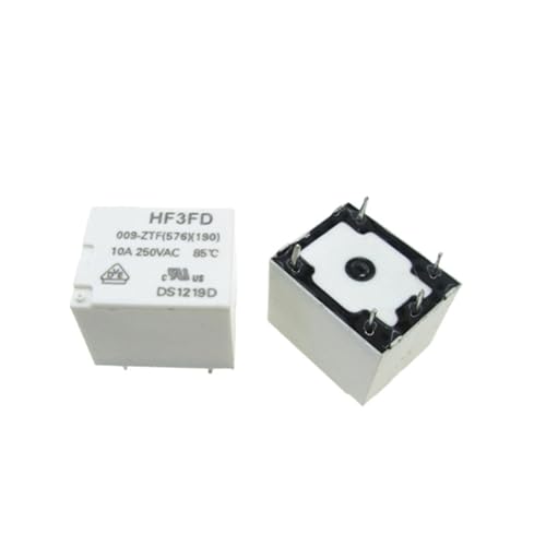 9V-Relais HF3FD 009-ZTF HF3FD-009-ZTF HF3FD-9VDC-ZTF HF3FD009ZTF 9V 9VDC DC9V 10A 250VAC 5PIN(10pcs) von UPQQBZFZD